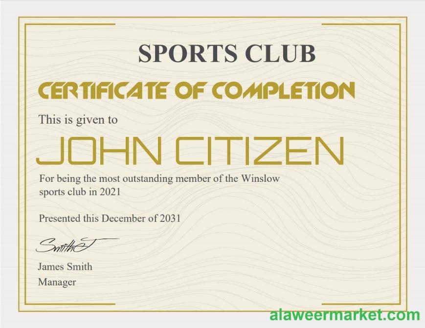 USA Recognition cert Version 3